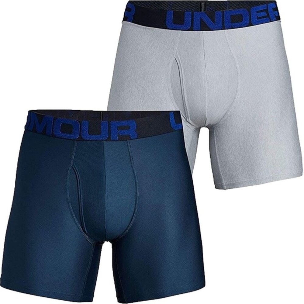 Under Armour UA Tech BoxerJock 2-pack 6" Boxer Briefs Underwear Size 5X NWT
